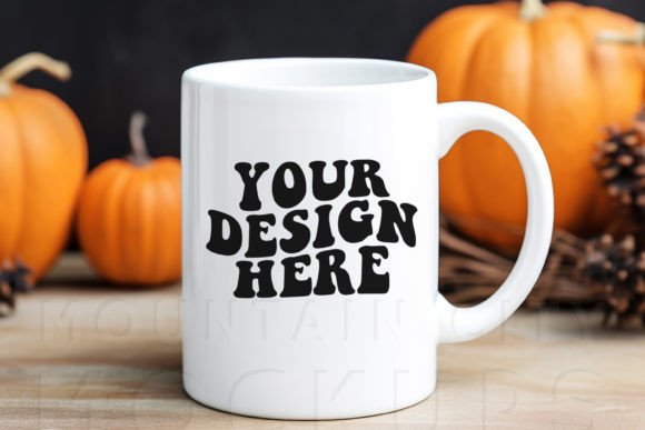 Download Halloween Mug Mockup, 11oz Mug Mockup - Mockup Collection