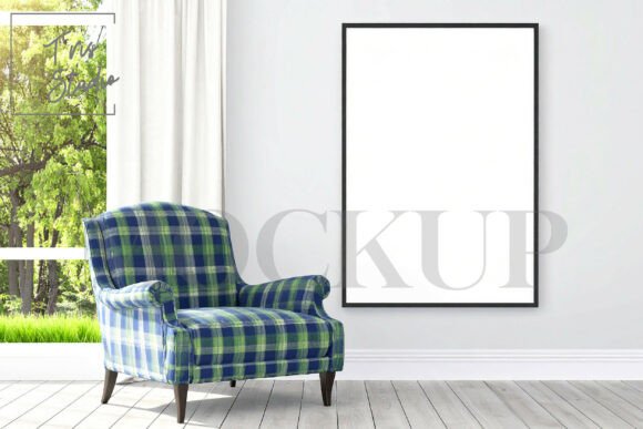 Download Living Room Canvas Mockup - Mockup Collection