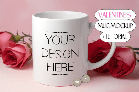 Download Mug Template Valentine PSD Mug Mockup - Mockup Collection