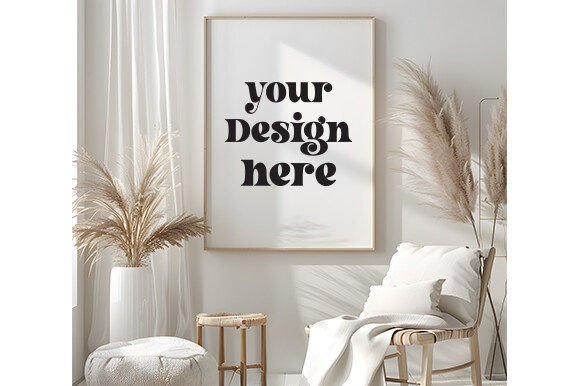 Download Frame Mockup, Wall Art Mockup 130 - Mockup Collection