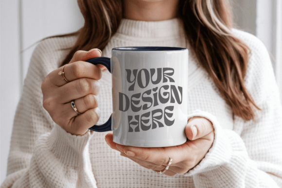 Download Christmas 11oz White Mug Mockup 30 - Mockup Collection