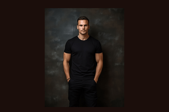 Download Gildan Men T Shirt Mockup Template - Mockup Collection
