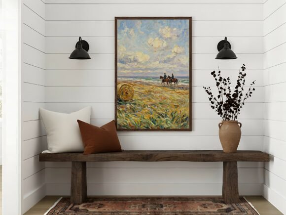 Download Modern Farmhouse Shiplap Art Mockup - Mockup Collection