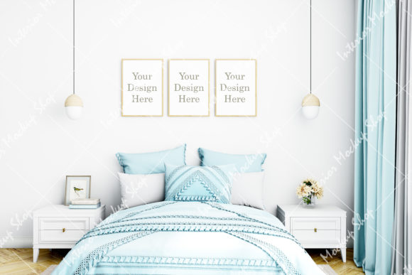 Download Frame Mockup Set of 3, Summer Mockup - Mockup Collection