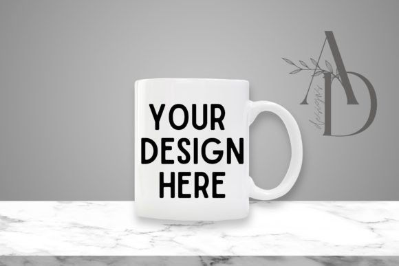 Download White Mug Gray and White Minimal Mockup - Mockup Collection