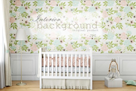 Download Blank Wall Mockup, Nursey Room - Mockup Collection