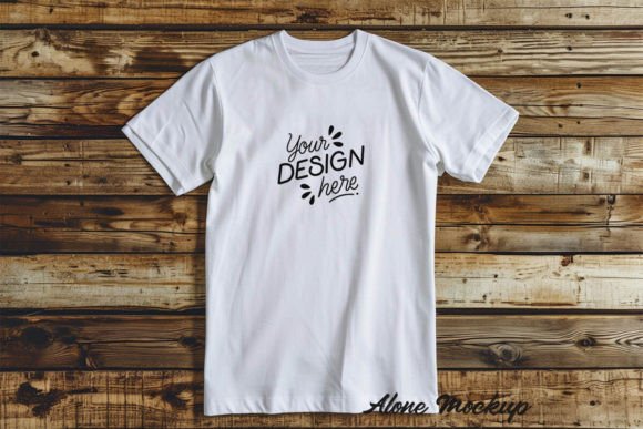 Download Unisex White Blank T-shirt Mockup - Mockup Collection