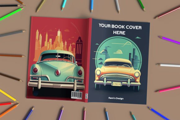 Download Full Coloring Book Cover Mockup - Mockup Collection