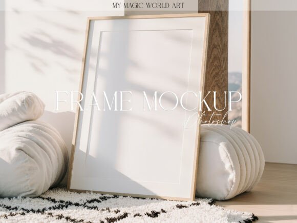 Download Interior Frame Mockup for Art Prints - Mockup Collection