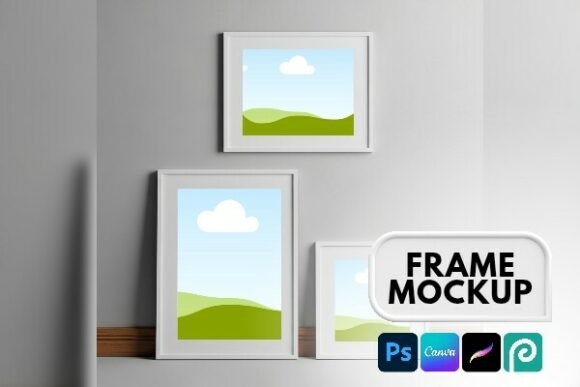 Download Canva &amp; PSD Frame Mockup Poster - Mockup Collection