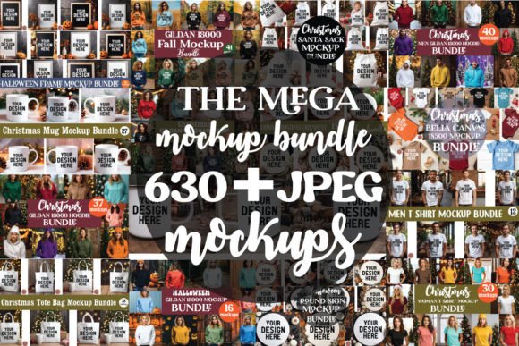 Download The Mega Mockup Bundle - Mockup Collection