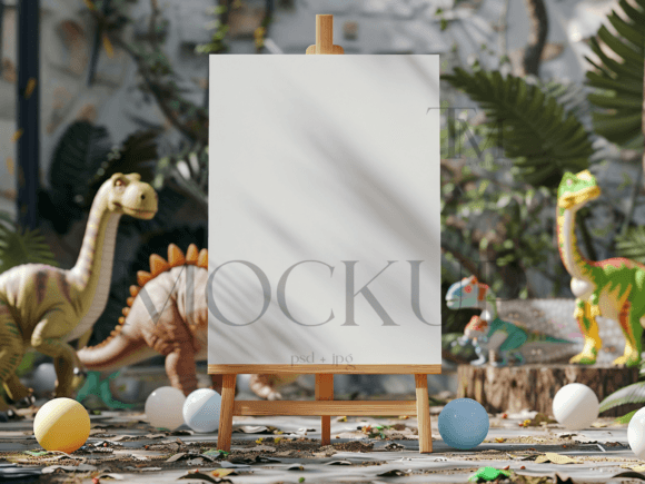 Download Birthday Welcome Sign Mockup Easel - Mockup Collection