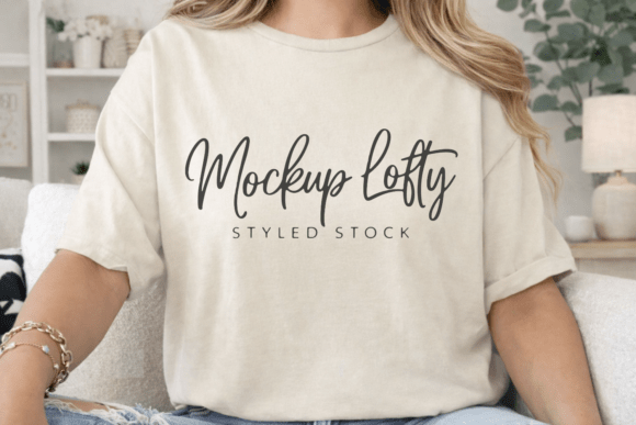 Download Gildan 5000 Sand Mockup - Mockup Collection