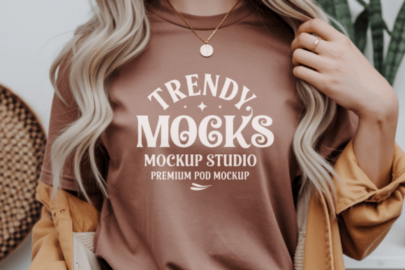 Download Comfort Colors 1717 Espresso Mockup 10 - Mockup Collection