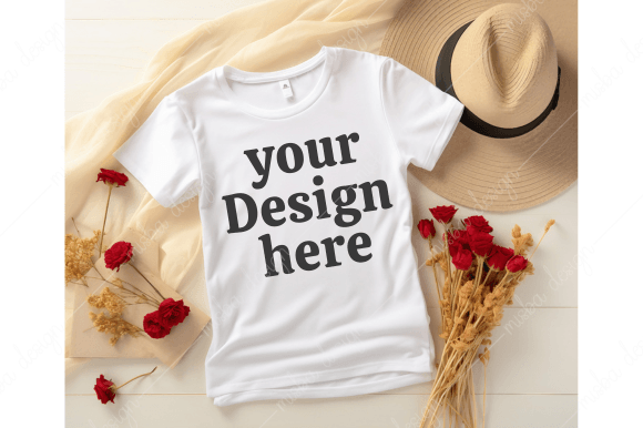 Download Valentines Day White T-shirt Mockups - Mockup Collection