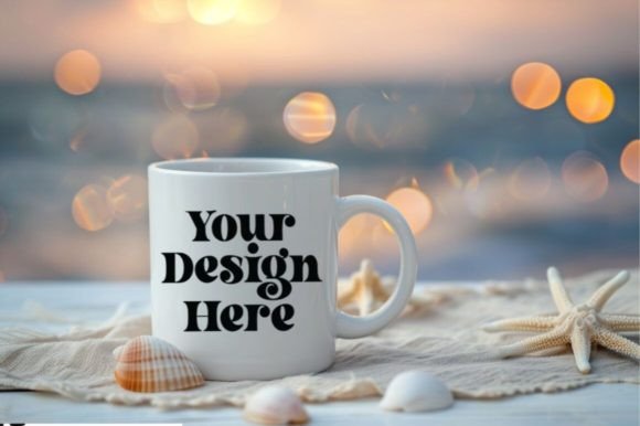 Download Coffee Mug Mockup Placed on a Garden - Mockup Collection
