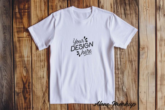 Download Unisex White Blank T-shirt Mockup - Mockup Collection