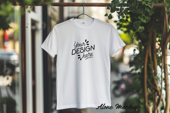 Download Unisex White Blank T-shirt Mockup - Mockup Collection