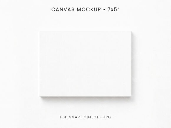 Download 7x5 Canvas Mockup PSD JPG - Mockup Collection