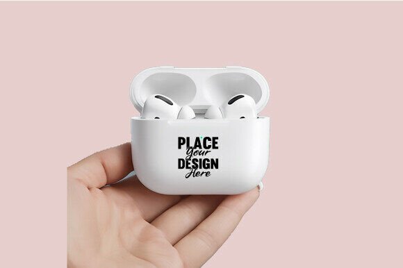 Download Blank Air Pods Single Mockup 5 - Mockup Collection