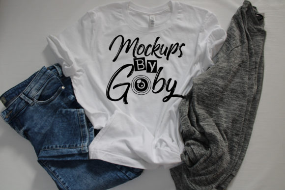 Download White T-shirt Mockups, Bella Canvas 3001 - Mockup Collection