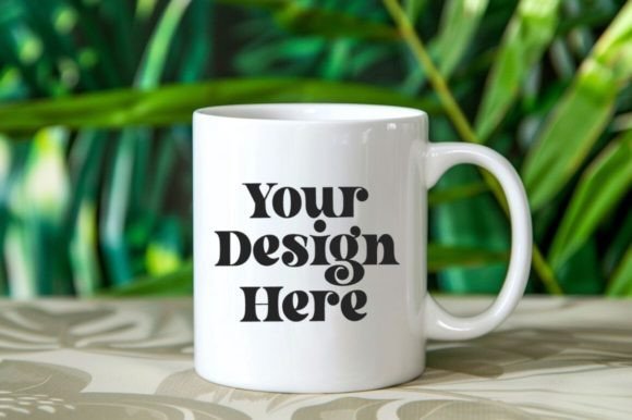 Download Green Nature Coffee Mug Garden Mockup - Mockup Collection