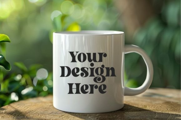 Download Green Nature Coffee Mug Garden Mockup - Mockup Collection