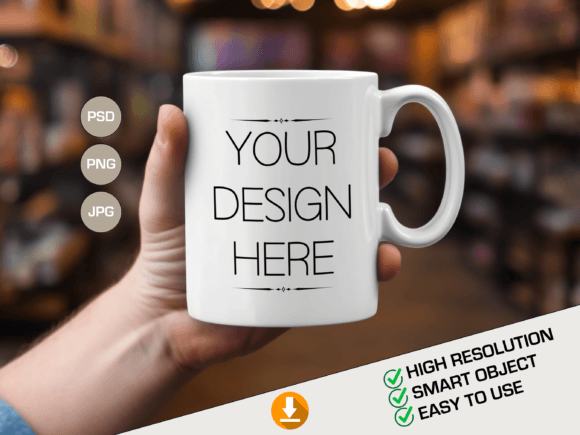 Download Mug Mockup 11Oz PSD Mug Template - Mockup Collection