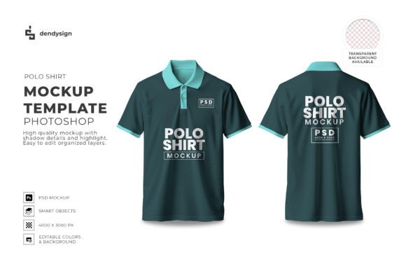 Download Polo Shirt Mockup Template Photoshop - Mockup Collection