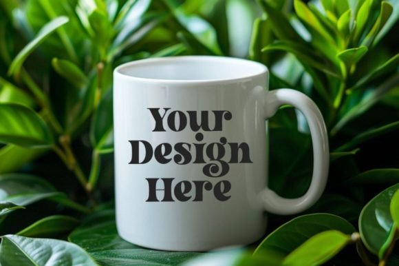 Download Green Nature Coffee Mug Garden Mockup - Mockup Collection