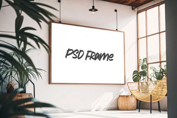 Download Horizontal Frame PSD Mockup - Mockup Collection