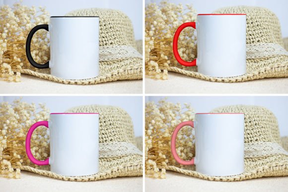 Download 11oz Coffee Mug Mockup Bundle, Colorful - Mockup Collection