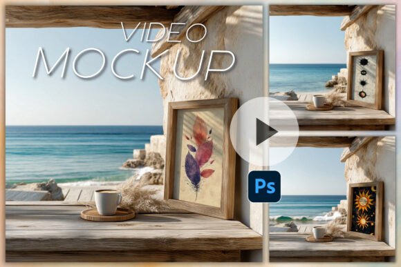 Download Video Frame Mockup PSD Frame Animation - Mockup Collection
