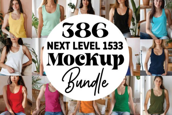 Download Boho Next Level 1533 Mockup Bundle - Mockup Collection