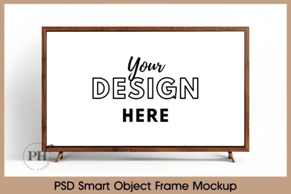 Download Horizontal Frame TV Art Mockup PSD File - Mockup Collection