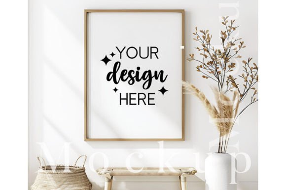Download White Frame Mockup Single Frame Mockup - Mockup Collection