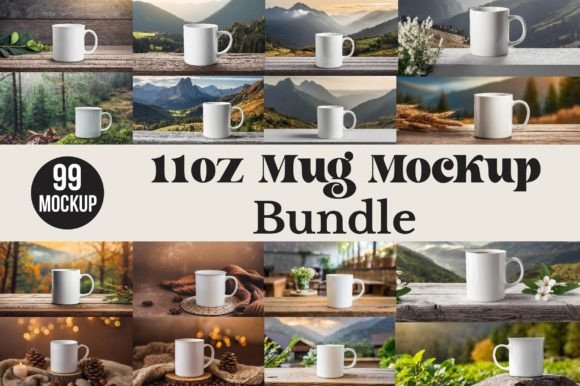 Download 11oz Mug Mockup Bundle - Mockup Collection