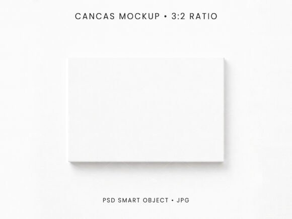 Download 3:2 Canvas Mockup PSD, JPG - Mockup Collection