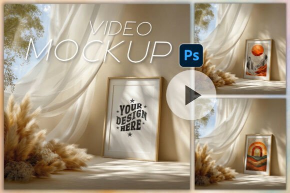 Download Frame Mockup Video PSD Frame Animation - Mockup Collection