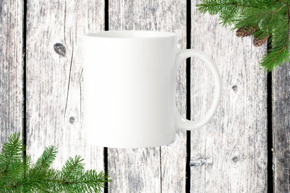 Download Christmas White Mug Mockup - Mockup Collection