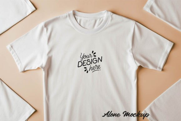 Download Unisex White Blank T-shirt Mockup - Mockup Collection